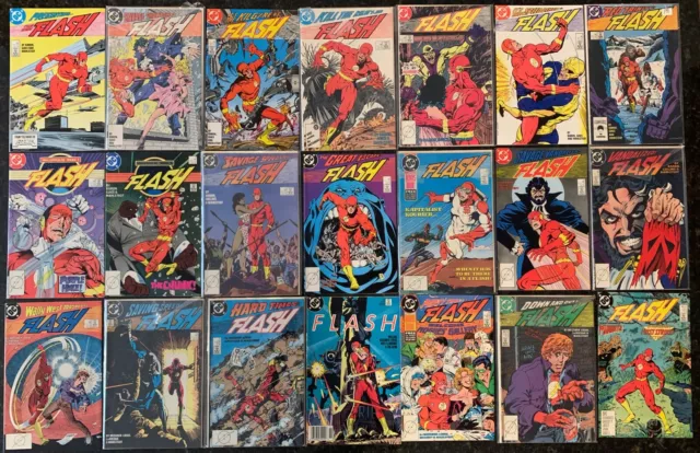 Flash (1987-2009) Vol 2 #1-247 1st App Impulse, Zoom, Dark Flash Huge Lot