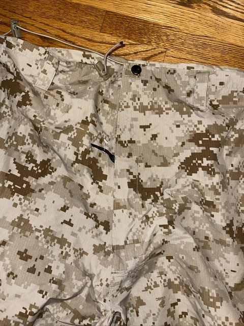 Issued USMC Desert MARPAT Lightweight Exposure Trousers GoreTex LARGE Reg NWOT 3