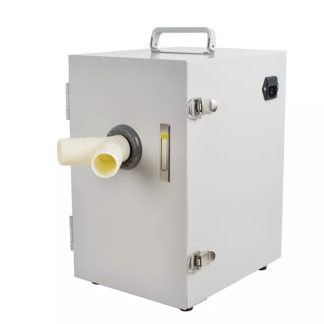 Dental Lab Double Impeller Dust Collector Vacuum Cleaner 550W Machine Equipment