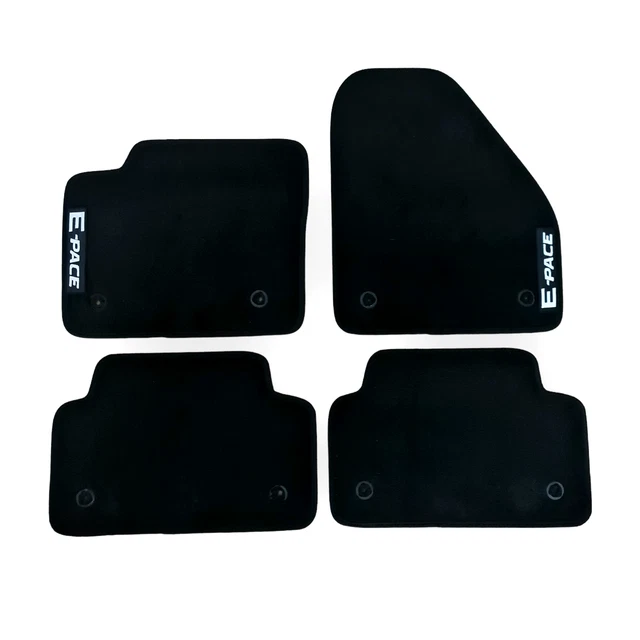 Car Floor Mats For Jaguar E Pace Velour Waterproof Black Carpet Rugs Auto Liners