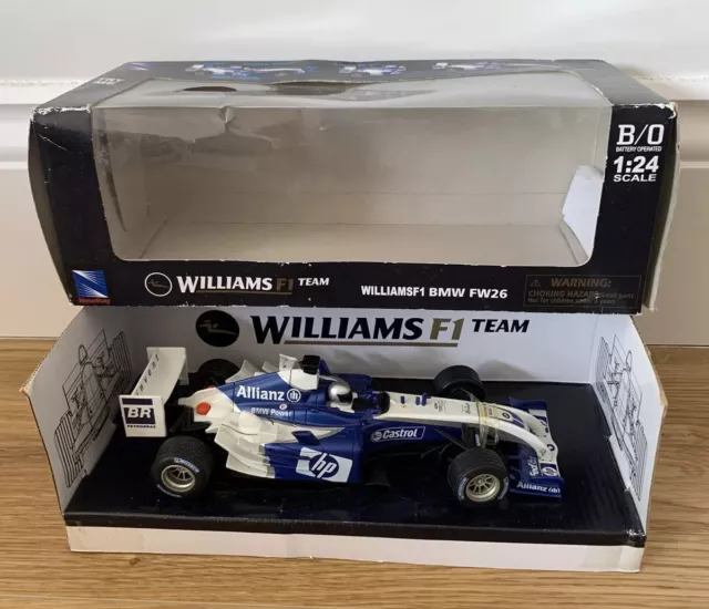 Williams F1 Team R/c BMW FW26 1 24 Scale Remote Control Car 27mhz for sale  online