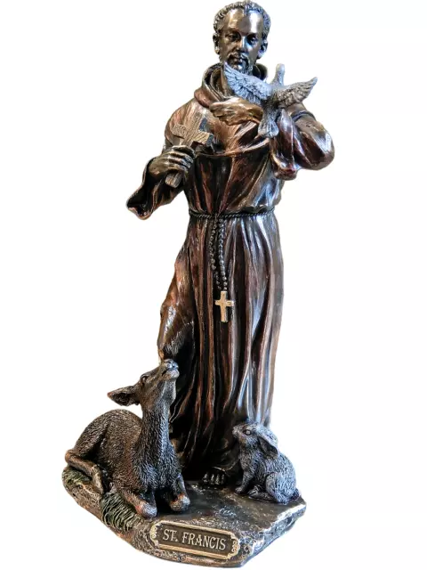 Saint Francis of Assisi among animals, Veronese figurine