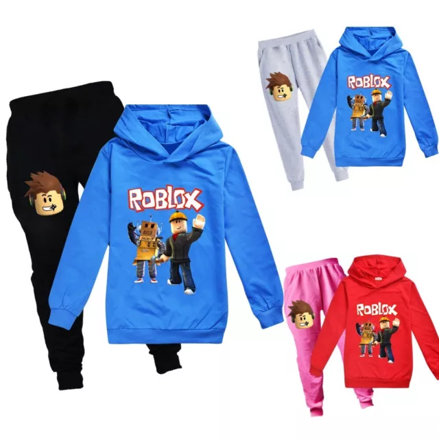 Bzdaisy ROBLOX Zipper Jacket and Trousers Set - Stylish Gaming