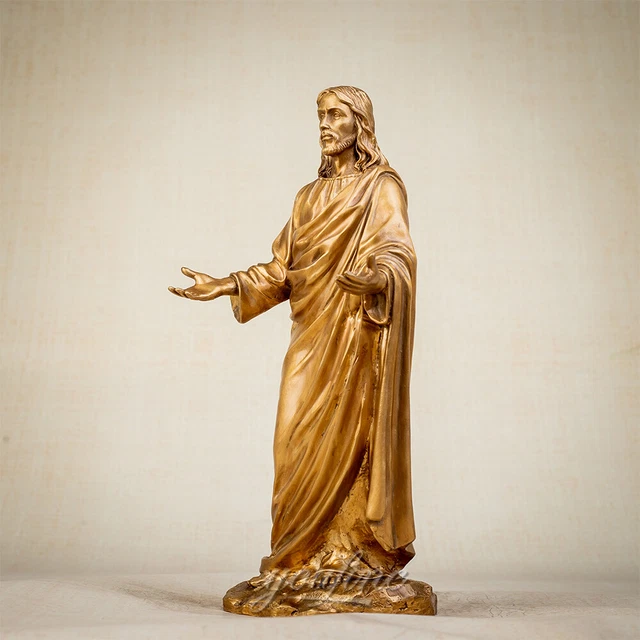 Jesus Christ Blessing Statue Bronze Jesus Sculpture Art Crafrs Home Decor Gift 3
