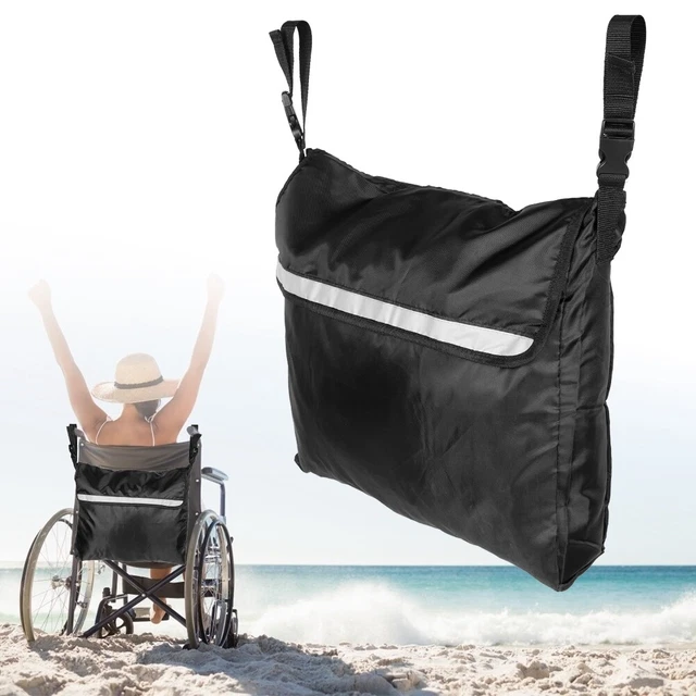 Bolso para silla de ruedas mochila bolso de almacenamiento para silla de ruedas para llevar suelto HG