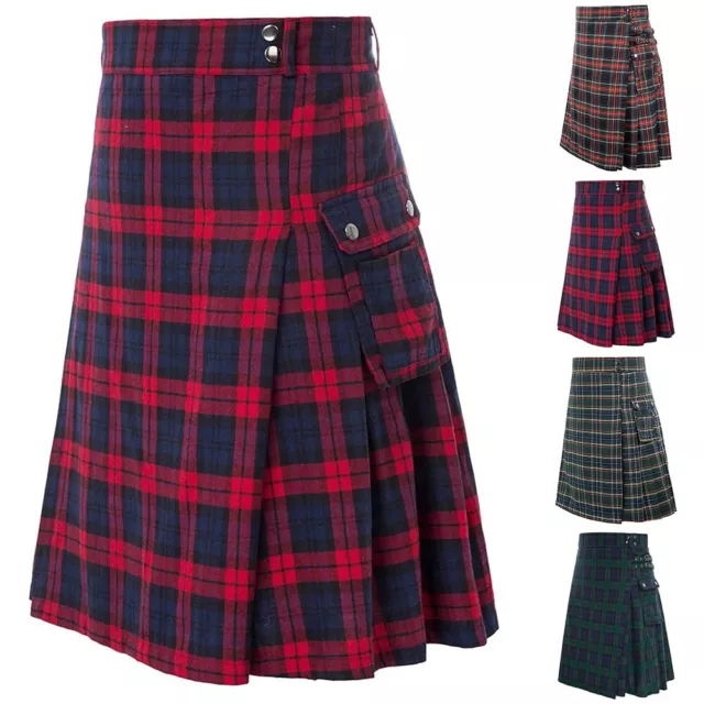 Jupe plissée traditionnelle en tartan hommes kilts écossais Highland kilt déc