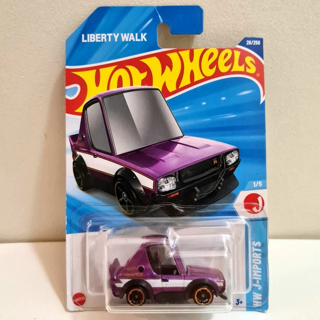 2025 HOT WHEELS NISSAN SKYLINE 2000GT-R LBWK HW J IMPORTS SHORT CARD PURPLE