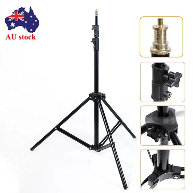 AU Godox 2M Adjustable Light Lamp Stand Bracket For Studio Strobe Flash Softbox