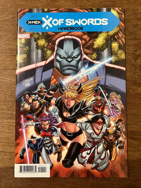 X-men X OF SWORDS HANDBOOK #1 2020 Marvel Comics NM/VF