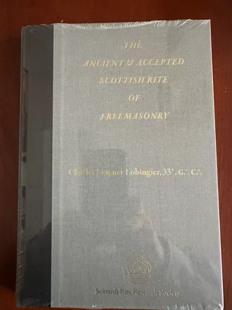 Ancient & Accepted Scottish Rite Of Freemasonry HC Sealed NEW Masonic Lobingier