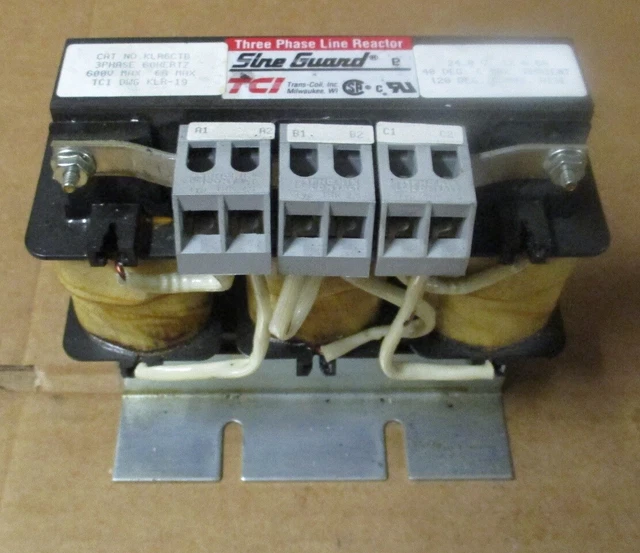 Tci Klr6Ctb 3 Phase Line Reactor 600V, 6A Drive Lnc