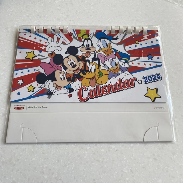 DISNEY DESK CALENDAR 2024 53.99 PicClick