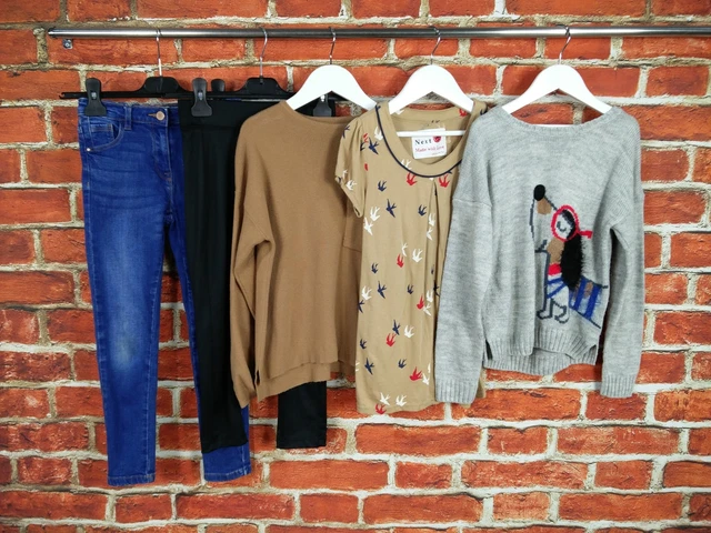 Maglione Pullover Ragazze Età 7-8 Anni Next Zara Jeans Leggings Sport 128Cm