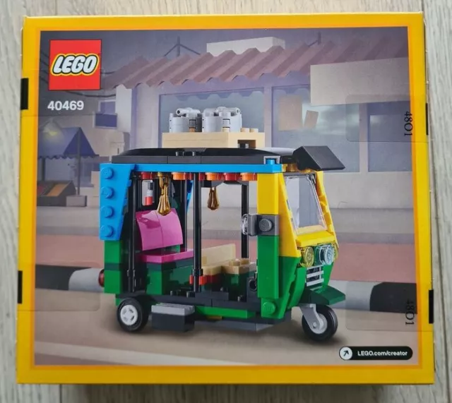 Lego 40469 Tuk Tuk Creator Set Esclusivo 2021