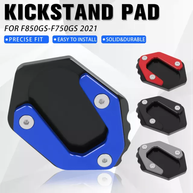 Kickstand Side Stand Enlarger Pad For 18-19 BMW F750GS F850GS F