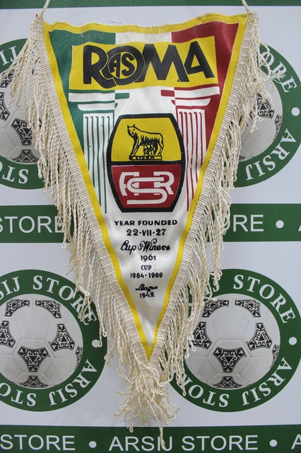 GAGLIARDETTO CALCIO WIMPEL pennant football FLAMULA BANDERÍN PONZANO