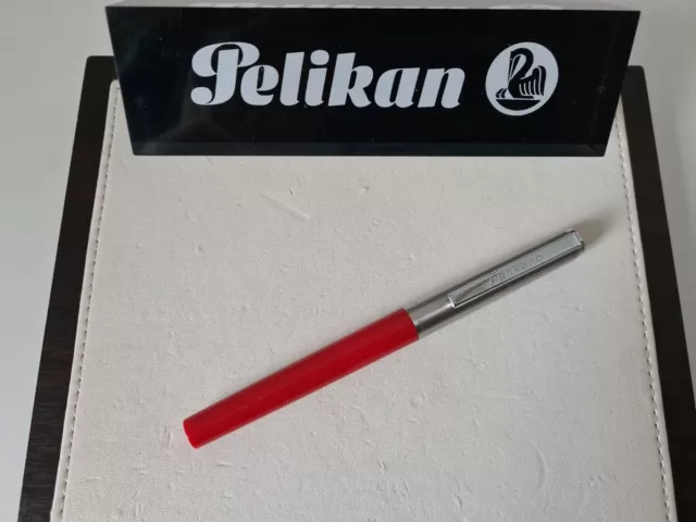 Pelikan Pelikano Modell 6 "A" rot Schulfüller Füller nur 1988 Vintage