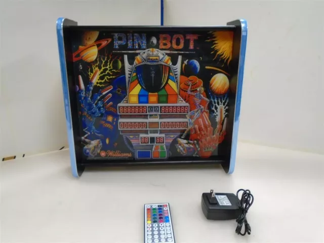 Williams Pinbot Pinball Head LED Display light box