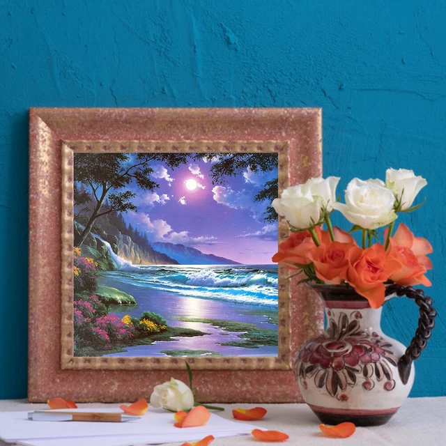 Kit Cadre Bois Pour Toile 40x50cm - DIY Peinture - Massif Pin