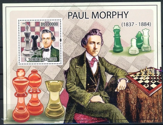 Sao Tome e Principe Block 729 postfrisch Schach #GB761