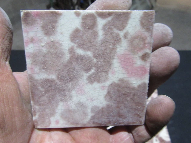 ~ Lot Of 31 Antique Victorian Trent Tiles Mottled ~ 3 X 3 ~ Salvage