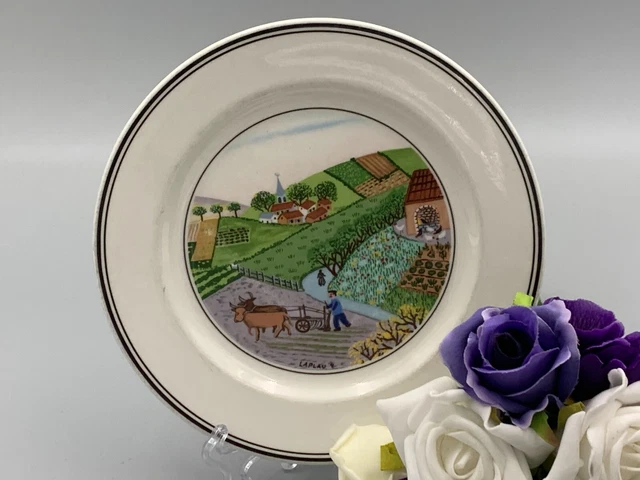 Villeroy & Boch Design Naif - Laplau 4 Cultivation 6,3/4" Tea / Side Plate.