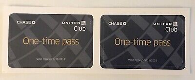 United Club One-Time Passes (2) 12/15/22