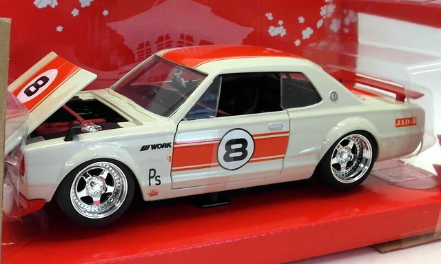 JADA 1/24 SCALE 97158 - Fast & Furious Brian's Nissan GT-R (BNR34