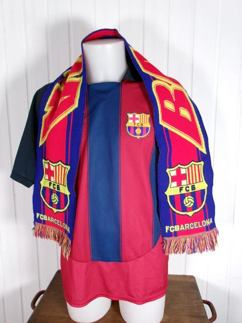 MAILLOT FOOT BARCELONA Barca 28 10/12 ans UNICEF Porté Dernière Fois 14/08/20 EUR 29,00 - FR