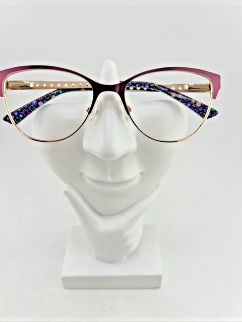 New MaxStudio MS 161M Navy  Navy Blue Frame Semi-Rimless/Size 52-15-135/NWT Monturas de gafas, Cuidado de la vista y óptica, Belleza y  main image 3
