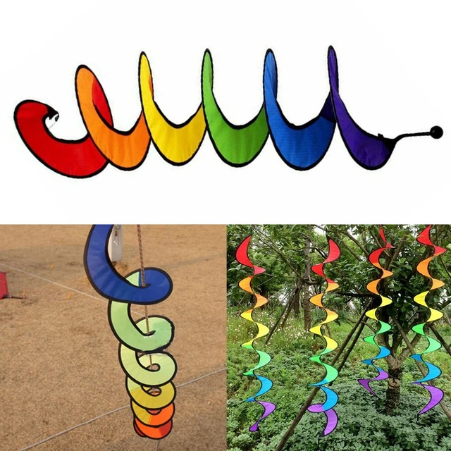MOULIN VENT En Spirale Pliable Pour Tente De Camping Jardin Patio D Coration EUR 9,94 - FR