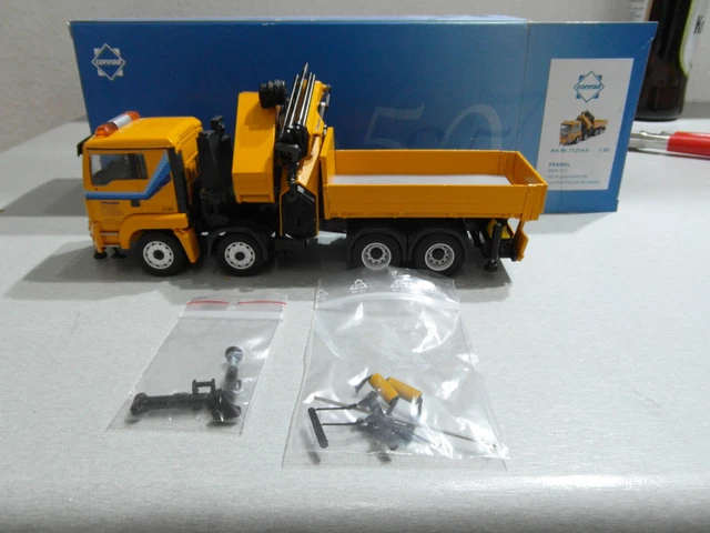CONRAD MAN TGS with PALFINGER PK100002 special model PRANGL 1:50 £84.18 ...
