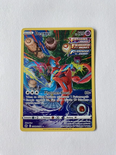 Pokémon Karte - Deoxys - Zenit der Könige - GG12/GG70 - deutsch - NM