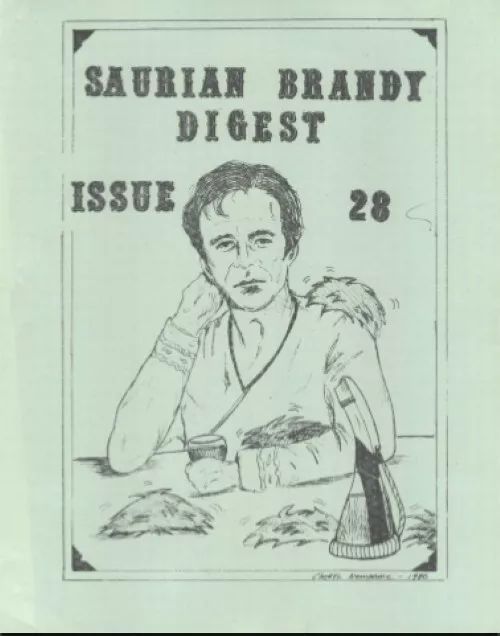 Star Trek TOS Fanzine "Saurian Brandy Digest #28 "  Gen 1981