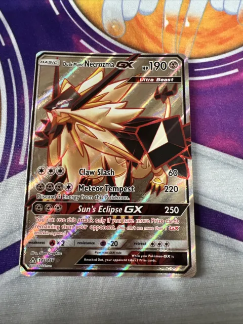 Pokémon - Dusk Mane Necrozma GX 145/156 - SM Ultra Prism - Full Art Ultra Rare