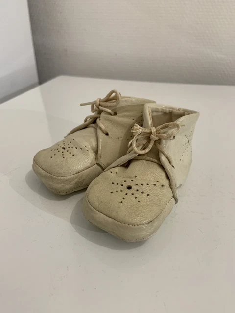 Chaussures Anciennes Pour Poupee Ancienne Jumeau, Bru, Steiner, Sfbj