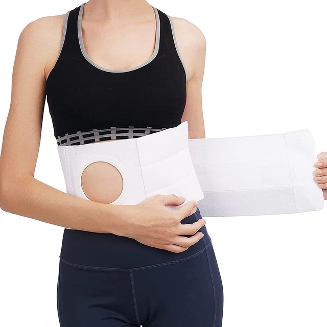 Ostomy Belt Ostomy Hernia Support Belt Abdominal Binder Brace Abdomen Band Stom