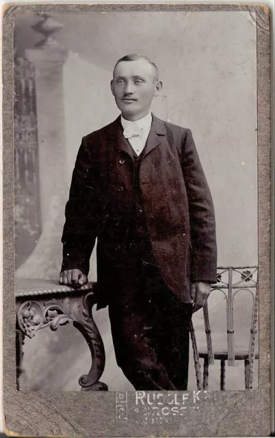 CDV photo Feiner Herr - 1900er