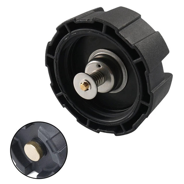 Bouchon de Réservoir Gas Casquette 6Boat Moteur Noir Essence Métal 5x6.9cm