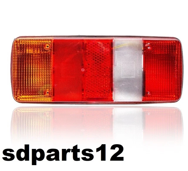 COPPIA FARI FANALI Posteriori Universali Autocarro Roulotte Rimorchio - Foto 6