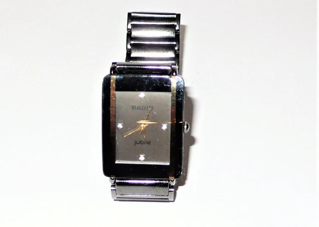 RADID JUBILE DAMEN Armband-Uhr Quartz Black Anthrazit DAU 30x22mm