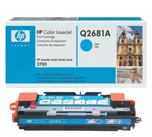 New Genuine HP 311A Q2681A Cyan Toner Cartridge for HP LaserJet 3700 3700DTN