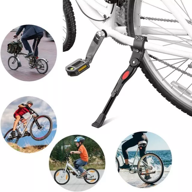  Lumintrail Soporte de bicicleta de altura ajustable para  bicicletas de adultos – Soportes de bicicleta se adapta a la mayoría de 24,  26, 27.5, 29 pulgadas o 700c – Ideal para