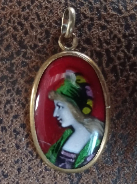 Broche Oiseau Bleu En Céramique émaillée