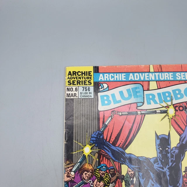 Blue Ribbon Comics Vol 2 #6 March 1984 Archie Adventure Series Comic Book 4