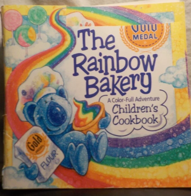 The Rainbow Bakery  Children's Cookbook Gold Medal 2002 Acceptable condition