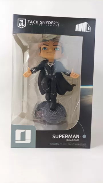 DC COMICS – Figurine Mini Co Deluxe Superman Black Suit (Zack Snyder’s Justice L