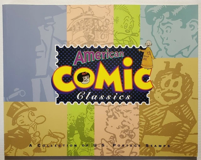 USPS American Comic Classics Softcover Book Flash Gordon Dick Tracy Popeye Annie