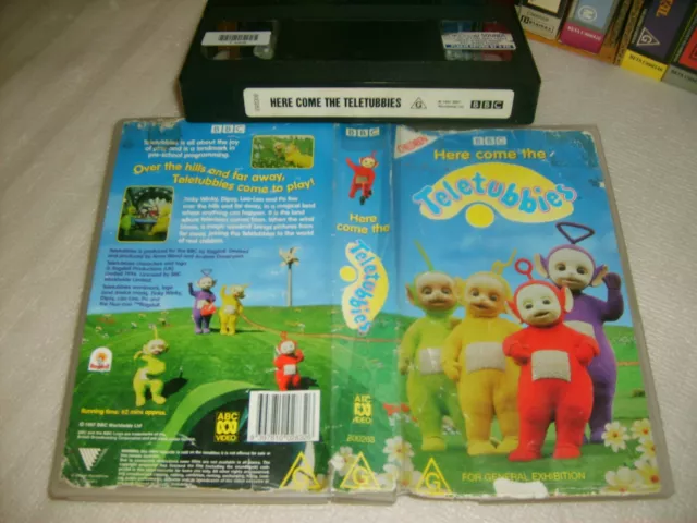 HERE COMES THE TELETUBBIES (1997) - ABC/BBC Issued on VHS by Ragdoll ...