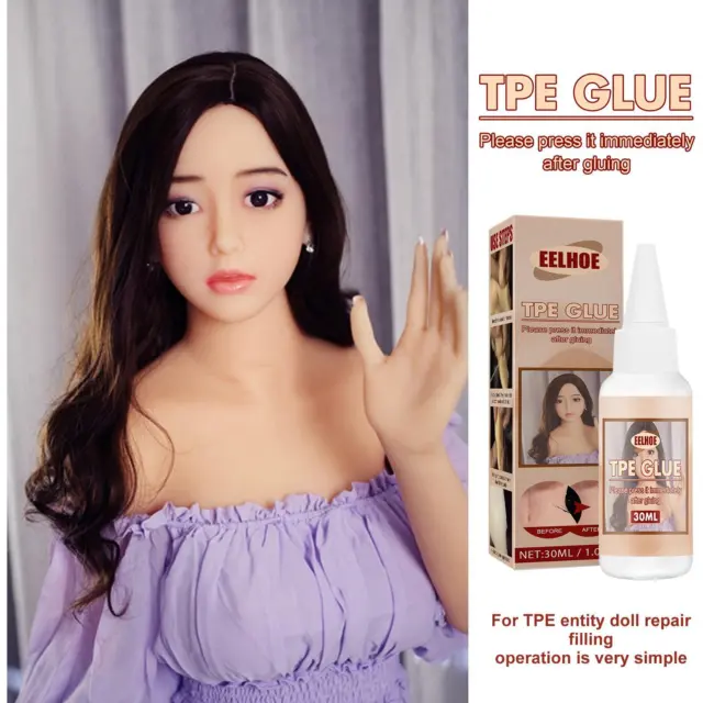 TPE Solvent Glue For Silicone Doll Repair TPE Tear Glue Nice 30ml/Bottle D1O8